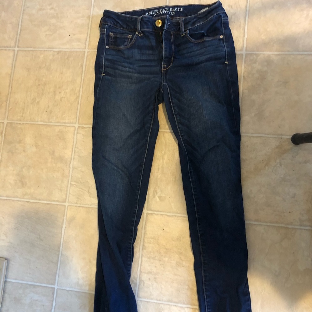 American eagle skinny jeans size 6 long
